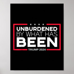 Obelastad av det som har hänt - Trump 2024 Poster