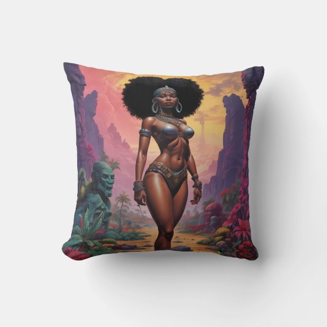 Obelastad av vad som har varit - Ken Gage Art Kudde (Framsida)