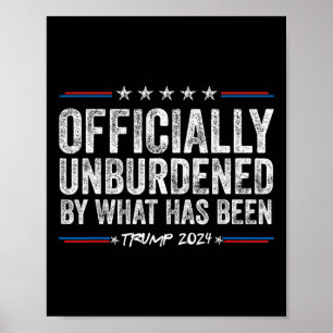 Obelastat av 2024 års finare USA Poster