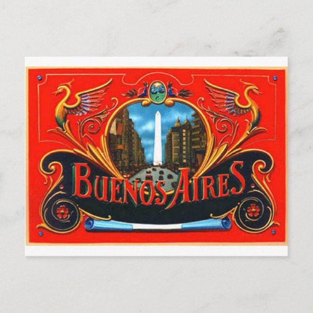 Obelisco firulete vykort (Framsida)