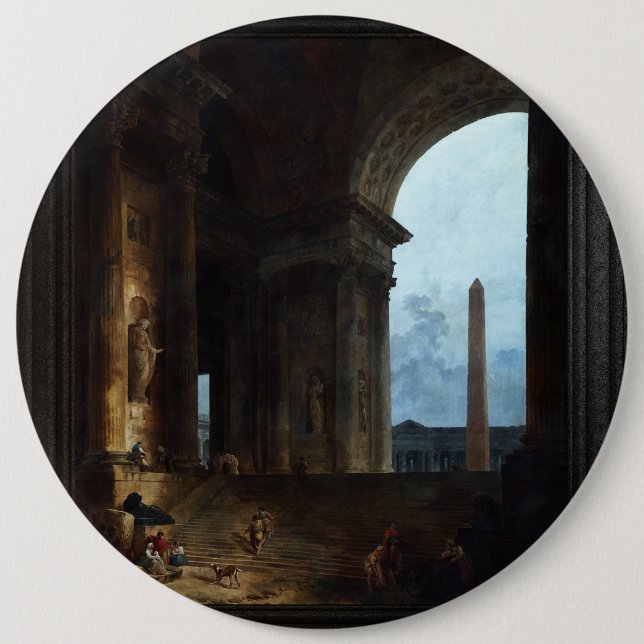 Obelisk av Hubert Robert Knapp (Framsida)