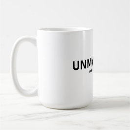 Obemannad Audio T-Shirt - Kreativ Glitch Stil Kaffemugg