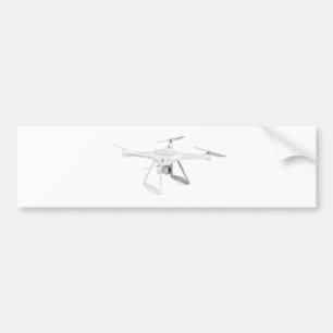 Obemannat flyg- fordon (surr) bildekal