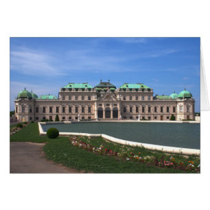 Oberes Belvedere Hälsningskort