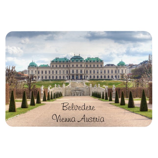 Oberes Belvedere Magnet (Horisontell)