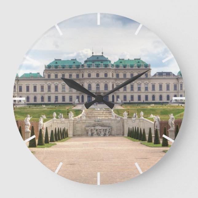 Oberes Belvedere Stor Klocka (Framsida)