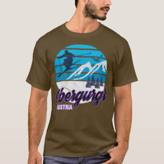 Obergurgl Austria Ski Resort Snowboarding W T Shirt