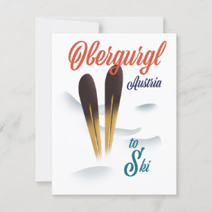 Obergurgl Österrike skidaffisch