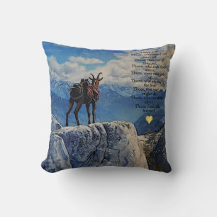Oberhalsi Pack Goat/Idaho Mountain/Dikt/c/eart T Kudde