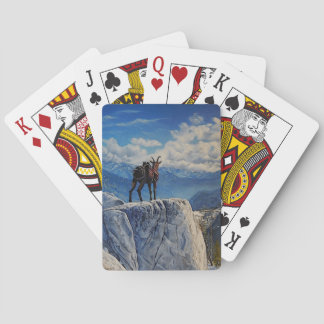Oberhalsi Pack Goat in Idaho Mountain/cartooned Casinokort