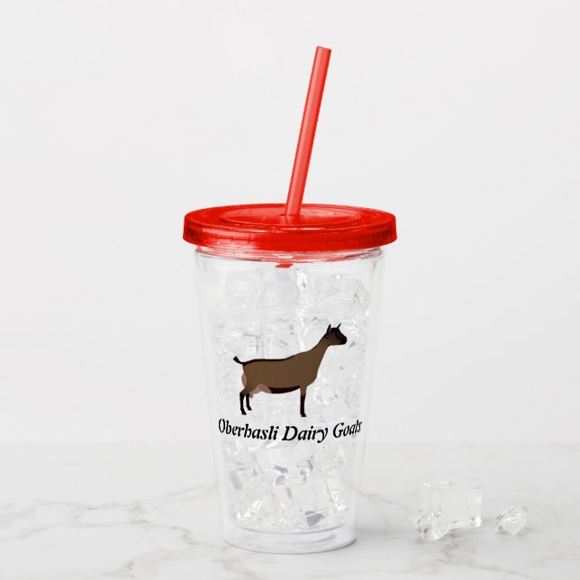 Oberhasli Dairy Goat Take Away Mugg (Baksida Ice)