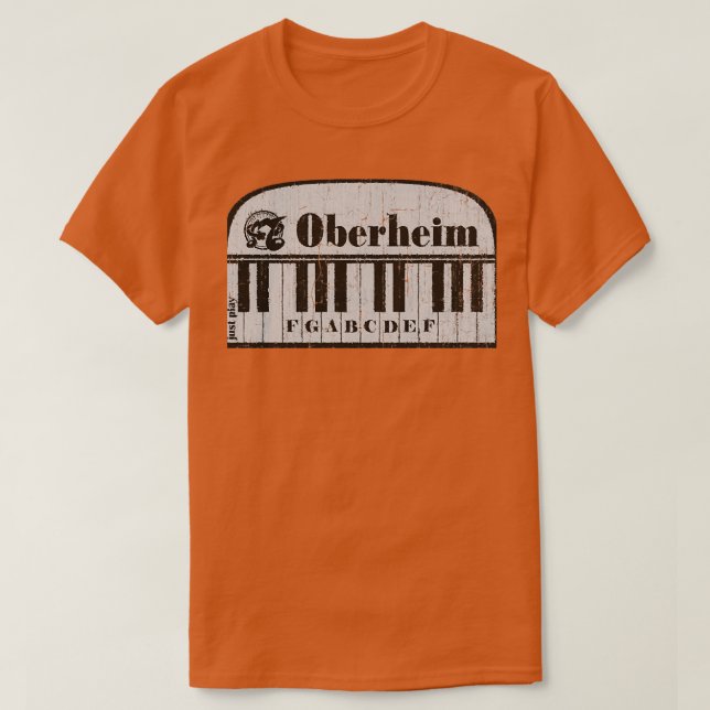 Oberheim 1969 t shirt (Design framsida)