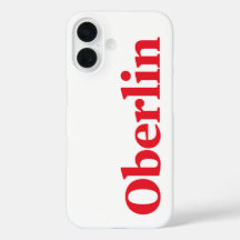 Oberlin iphone case