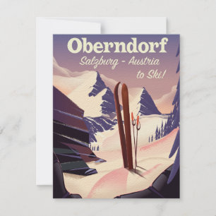 Oberndorf,Salzburg,Österrike, skidaffisch
