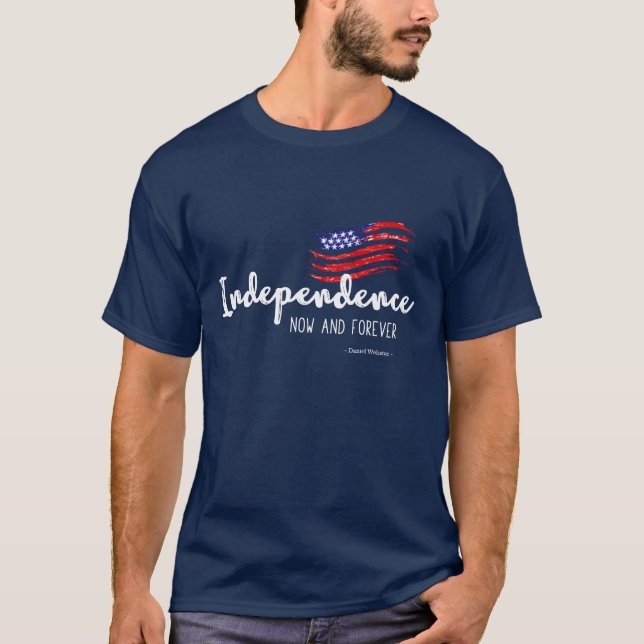Oberoende 4 juli t-shirt (Framsida)