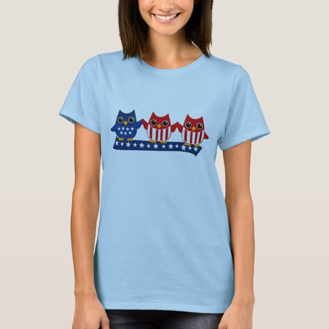 Oberoende Firande Uggla T-shirt (Framsida)