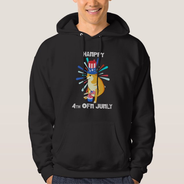 Oberoende för EU-Flagga Hoodie (Framsida)