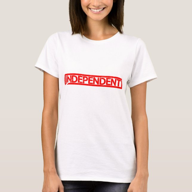 Oberoende Frimärke T Shirt (Framsida)