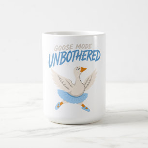 Oberoende Gås-läge Rolig Balettgås Kaffemugg