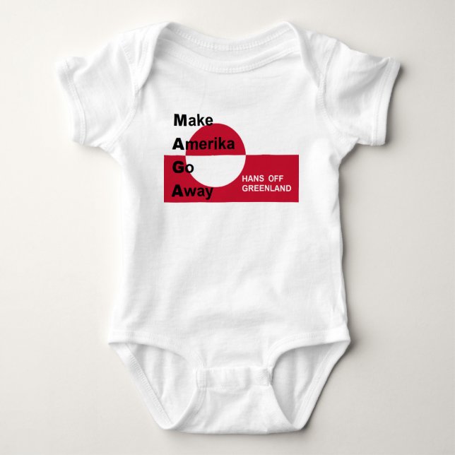 Oberoende Grönland T Shirt (Framsida)