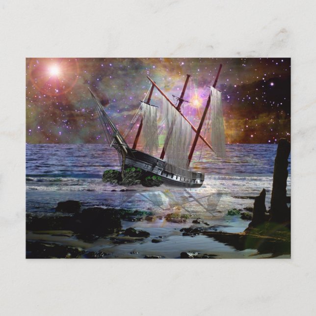 Oberoende hav vykort (Framsida)