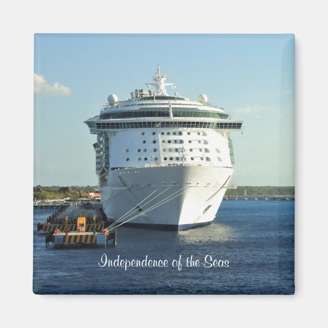 Oberoende i Cozumel Magnet (Framsidan)