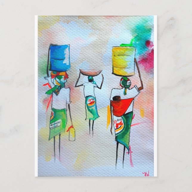 Oberoende i Moçambique! Vykort (Framsida)