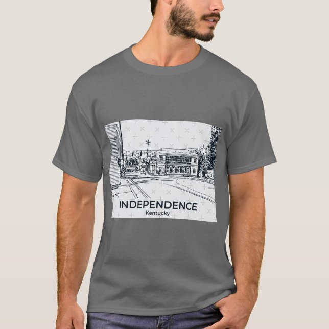 Oberoende Kentucky 1 T Shirt (Framsida)