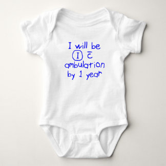 oberoende med ambulationblåtthandskrift halv liter tee shirt