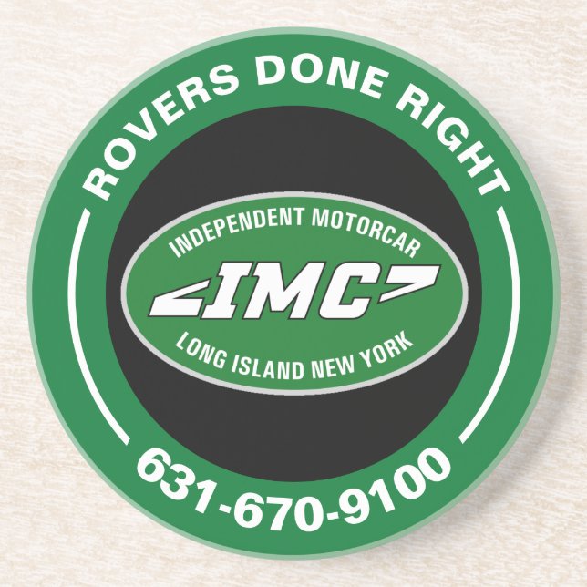 OBEROENDE MOTORCAR Sandstone Underlägg (Framsidan)