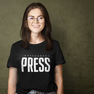 Oberoende Press Identification Badge T Shirt