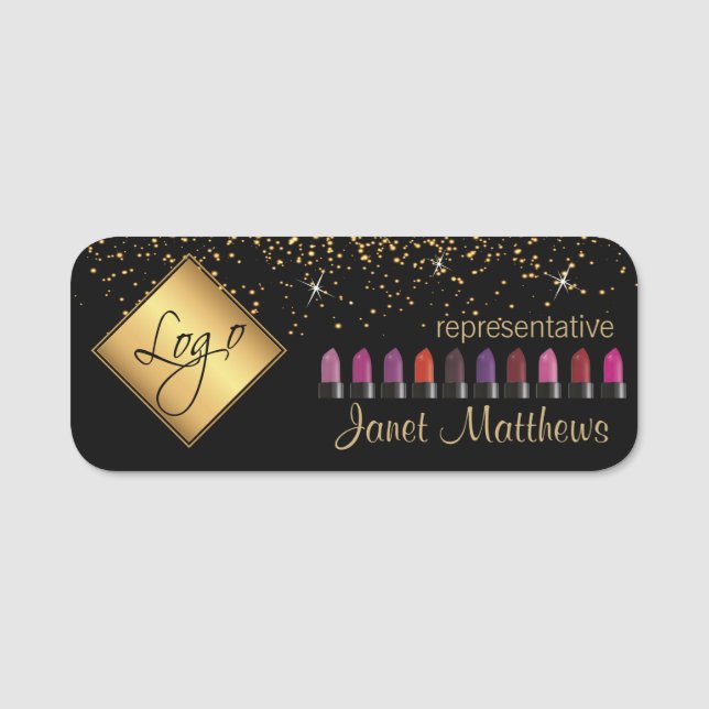 Oberoende representant - färgstark namnbricka (Framsida)