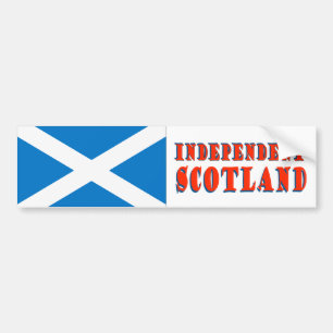 Oberoende Skottland bildekal