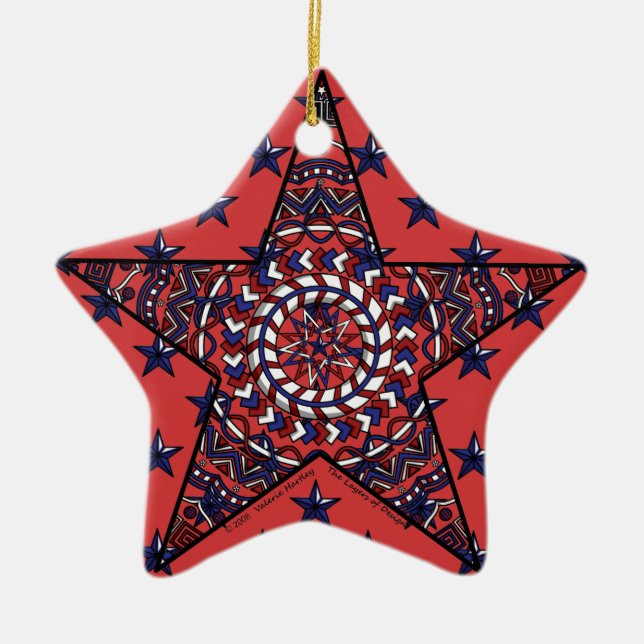 Oberoende stjärna ornament (Framsidan)