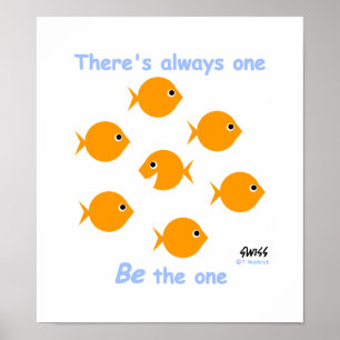 Oberoende Thinker Elementary School Classroom Poster