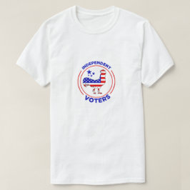 Oberoende väljareskjorta t shirt