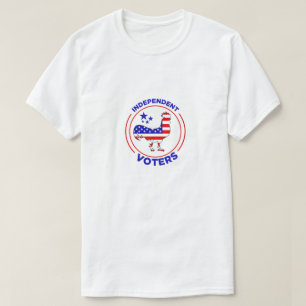 Oberoende väljareskjorta t shirt