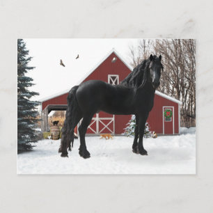 ’Oberon In Winter’ vykort