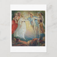 Oberon och Titania från "A Midsommar Night's Dream