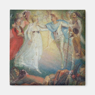 Oberon och Titania från 'Midsummernatts dröm Magnet