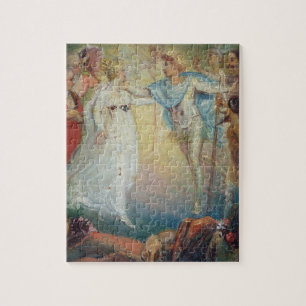 Oberon och Titania från 'Midsummernatts dröm Pussel