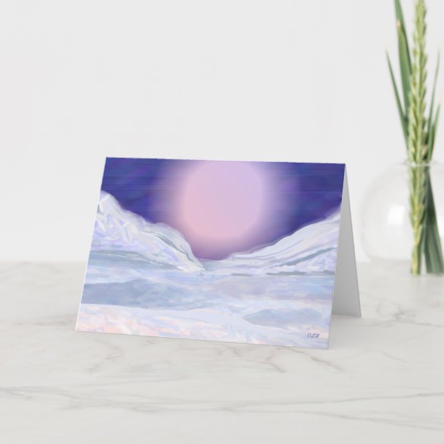 Oberört Snö Kort (Framsida)