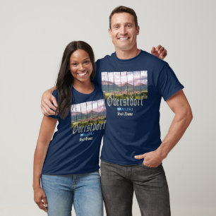 Oberstdorf Allgäu Vintage Bavaria Tyskland Souveni T Shirt