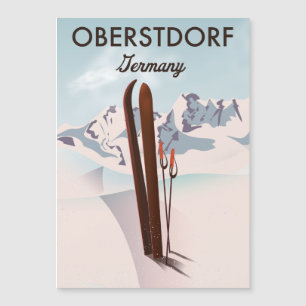 Oberstdorf Tyskland skidkonst.