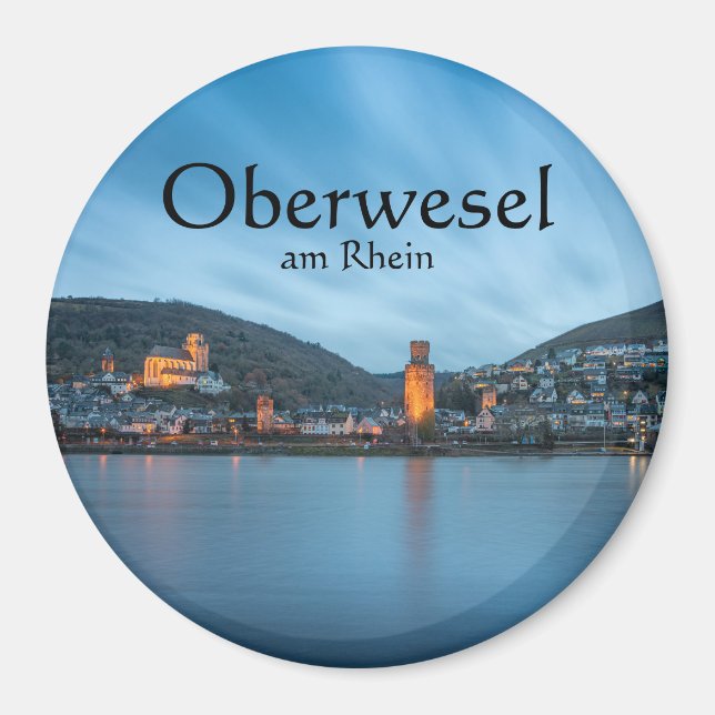 Oberwesel Souvenir Magnet (Framsidan)