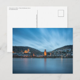 Oberwesel Tyskland Vykort