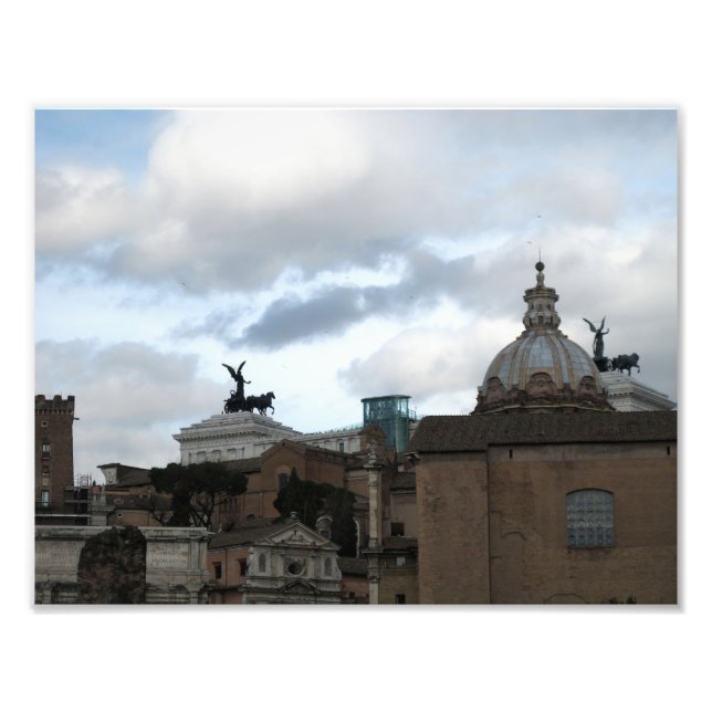 Obesatt - Änglar stad Fototryck (Framsidan)