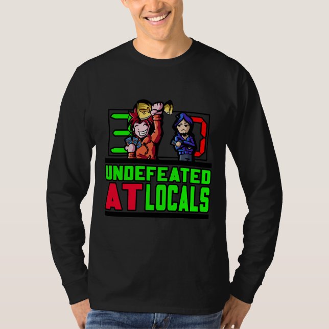 Obesegrad Långärmad för lokal Logotyp T Shirt (Framsida)