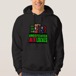 Obesegrad på lokal, anpassad namnskylt/nummerhood hoodie