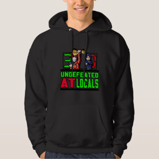 Obesegrad på lokal, anpassad namnskylt/nummerhood hoodie